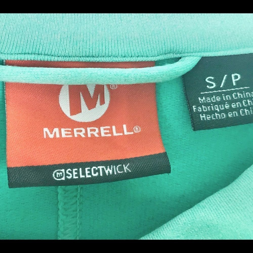Merrell Selectwick Mint Green Performance Jacket - Picture 7 of 8